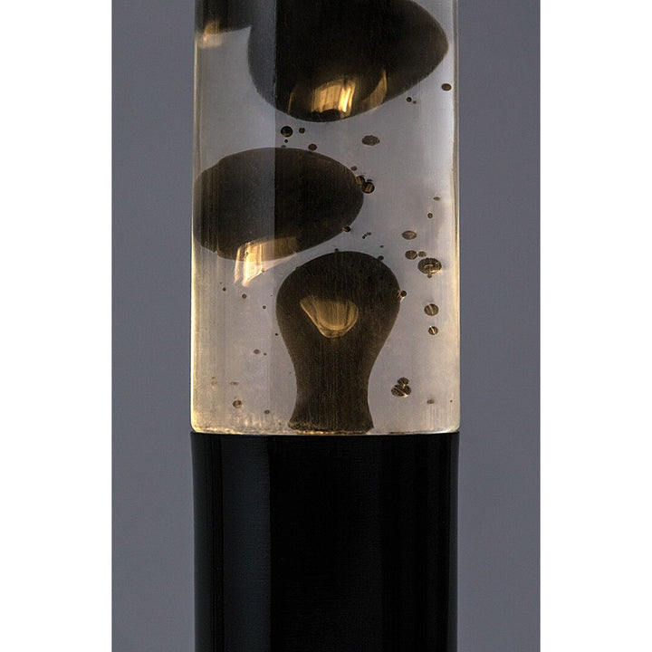 Lampa lava LED Rabalux, 25 W, 3000 K, ceară neagră, Lavastic