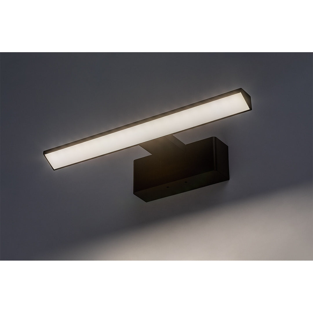 Rabalux lampă de baie, putere 6W, alb natural 4000W, IP44. negru, Loric