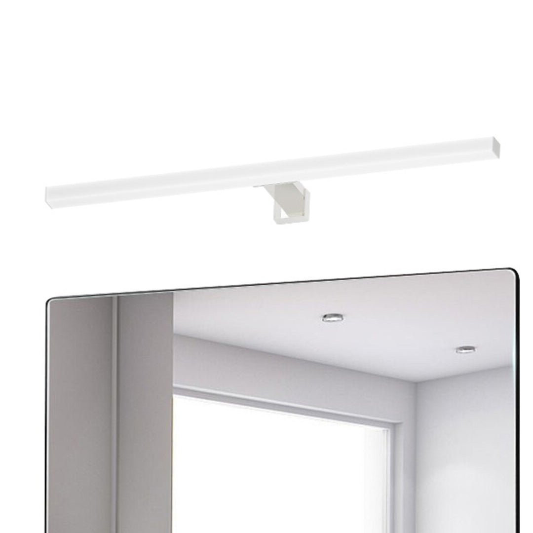 Lampă de baie Rabalux, putere 9 W, alb natural 4000 K, IP44, crom, Oliro