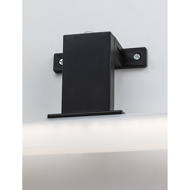 Rabalux lampă de baie, putere 9W, alb natural 4000K, IP44. negru, Oliro