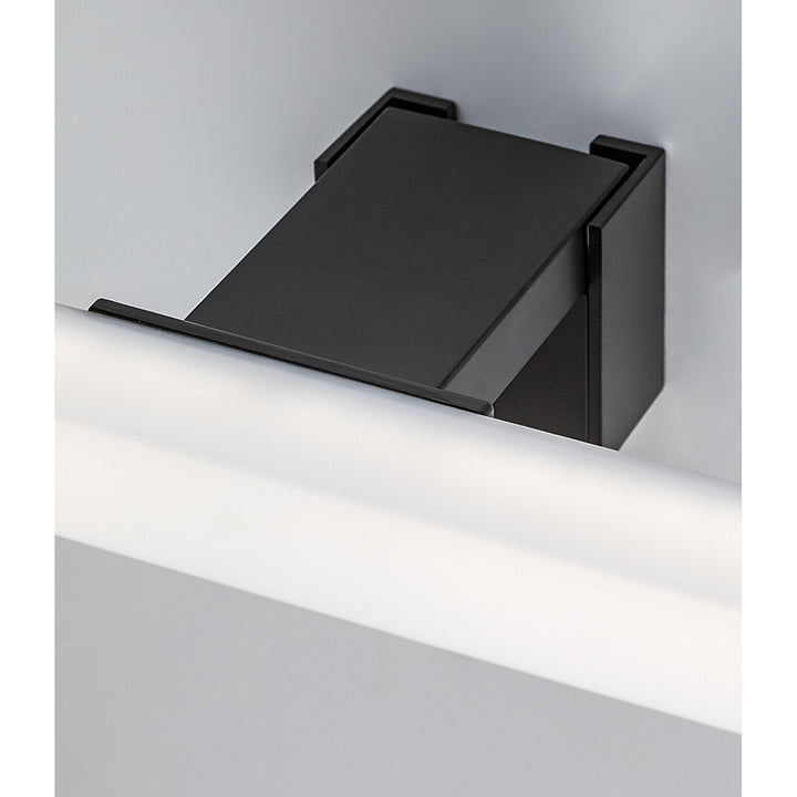 Rabalux lampă de baie, putere 9W, alb natural 4000K, IP44. negru, Oliro