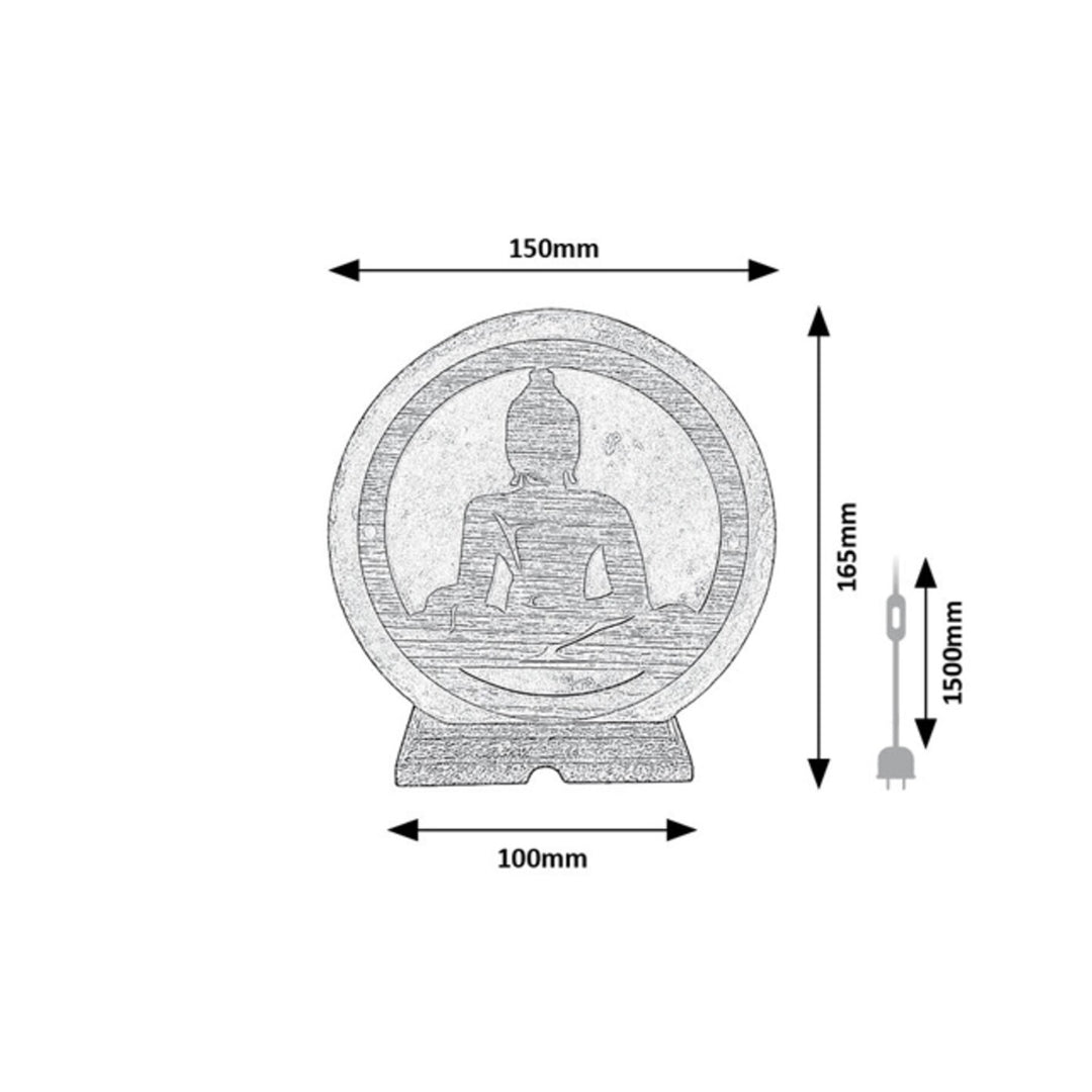 Lampă de sare Rabalux, fir E14, portocaliu, IP20, Zenova