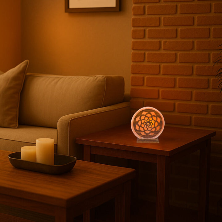 Rabalux lampă de sare, fir E14, portocaliu, IP20, Mandali