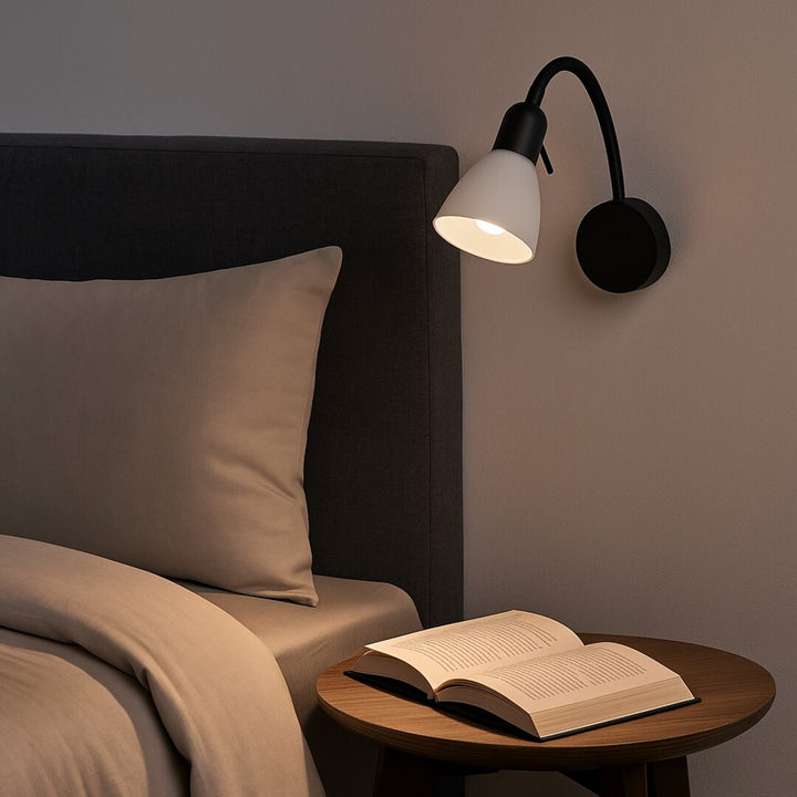 Rabalux lampă de perete, spot, filet bec E14, IP20, negru, Soma