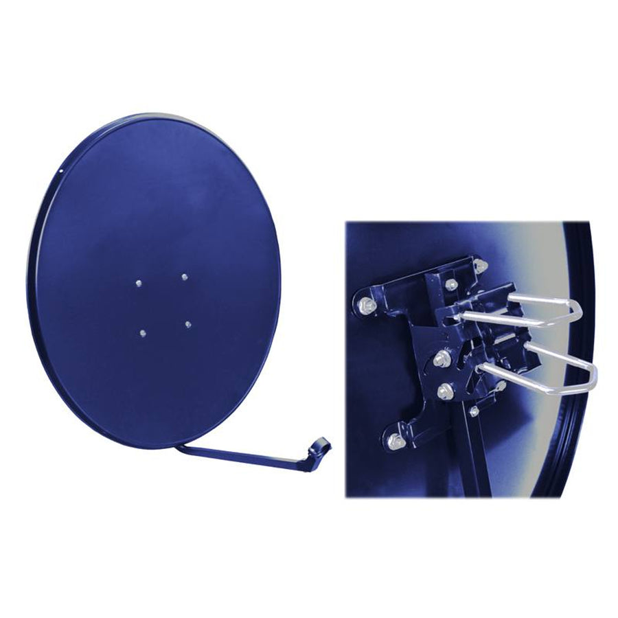 Antenă satelit LTC, 90cm, albastru închis, rezistentă, LXSAT951/G