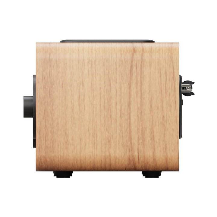 Radio portabil Blaupunkt, radio digital DAB+ și tuner FM, Bluetooth, ieșire pentru căști, player USB și microSD, afișaj LCD, funcție ceas și alarmă, alimentat de o baterie reîncărcabilă USB-C, DR10CR