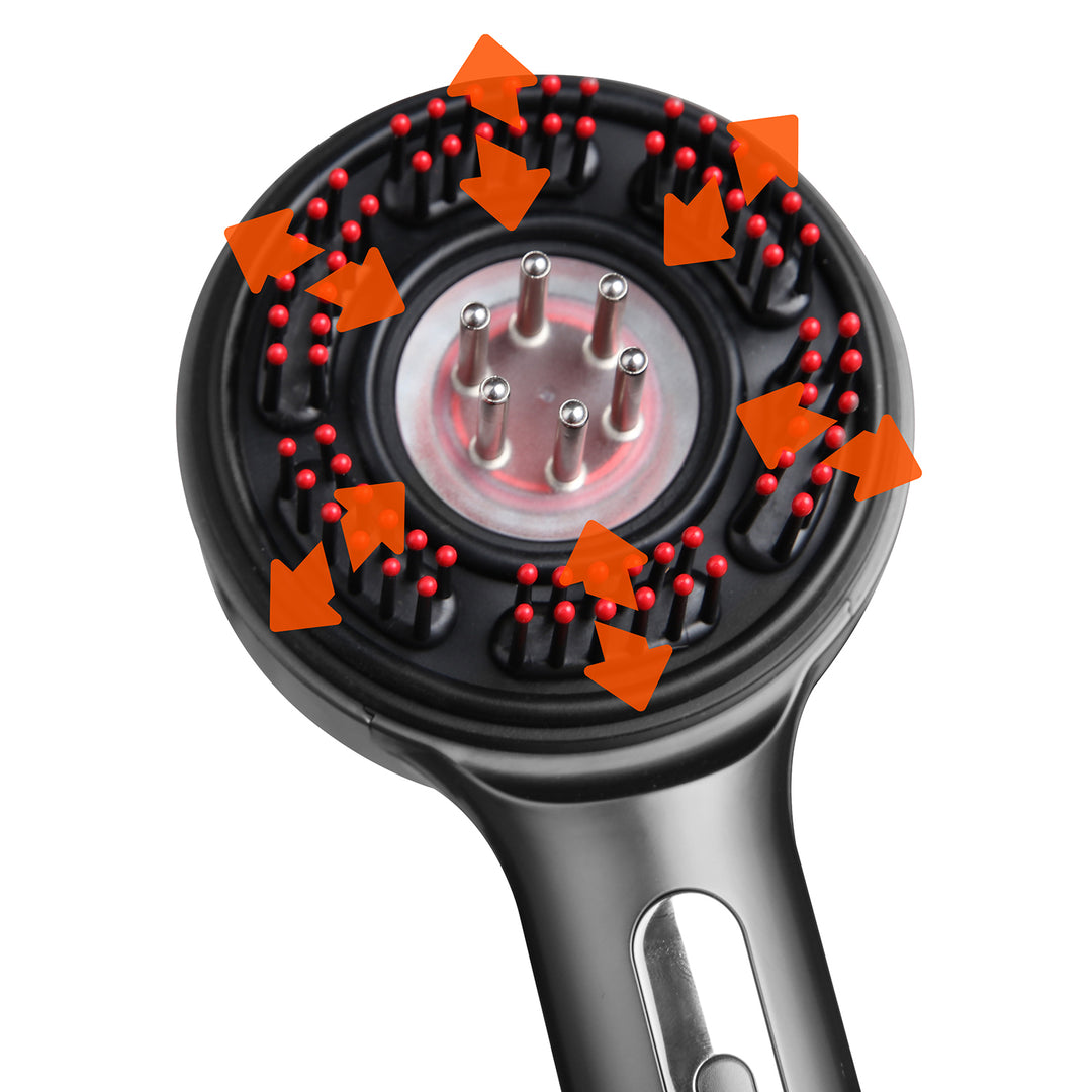 PERIE DE PĂR REGENERANTĂ Perie de masaj pentru păr și scalp MT6537