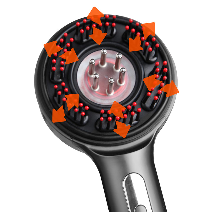 PERIE DE PĂR REGENERANTĂ Perie de masaj pentru păr și scalp MT6537