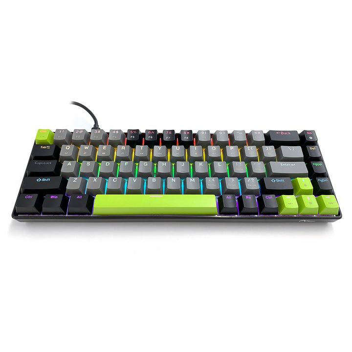Tastatură mecanică 60% RED CORE MX60 MT1260, iluminare taste, Mediatech
