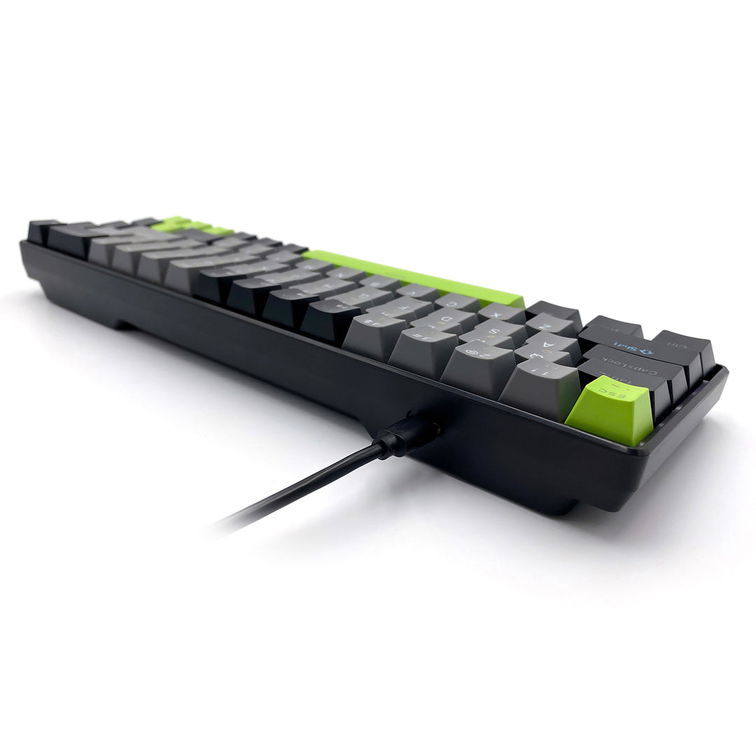 Tastatură mecanică 60% RED CORE MX60 MT1260, iluminare taste, Mediatech