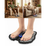 Aparat de masaj pentru picioare Media-Tech, masaj prin electrostimulare EMS, 8 moduri, 19 niveluri de intensitate, MT6527