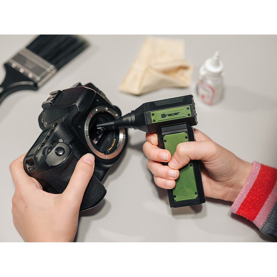 Mini suflantă multifuncțională, Tracer, motor fără perii, 140.000 rotații, 3 moduri AirForce