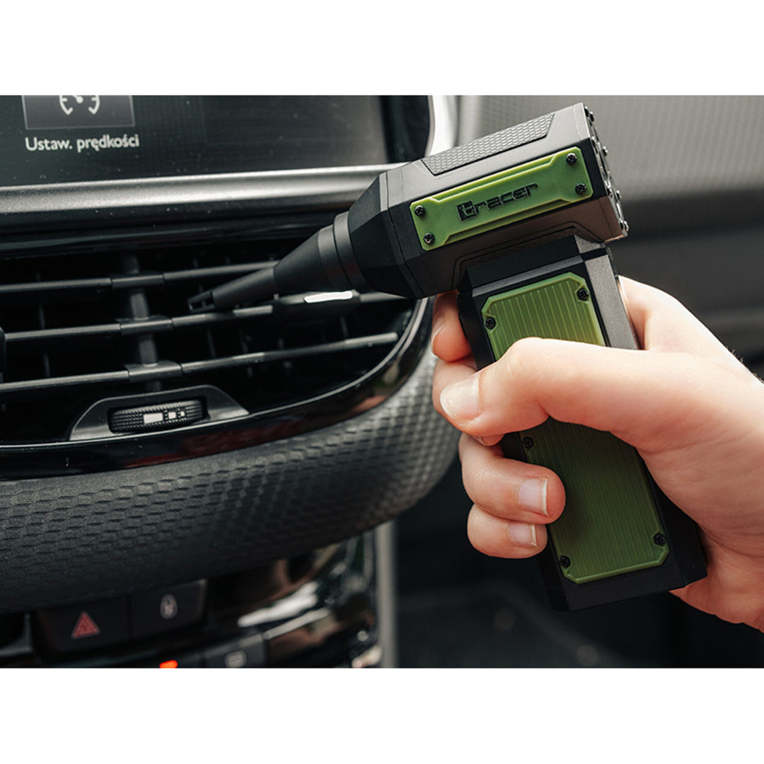 Mini suflantă multifuncțională, Tracer, motor fără perii, 140.000 rotații, 3 moduri AirForce