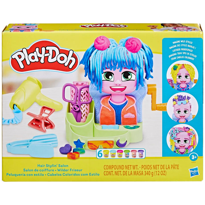 Salon de coafură Play-Doh, jucărie creativă, patiserie, F8807