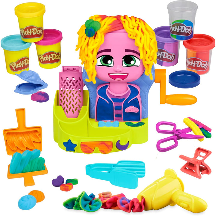 Salon de coafură Play-Doh, jucărie creativă, patiserie, F8807