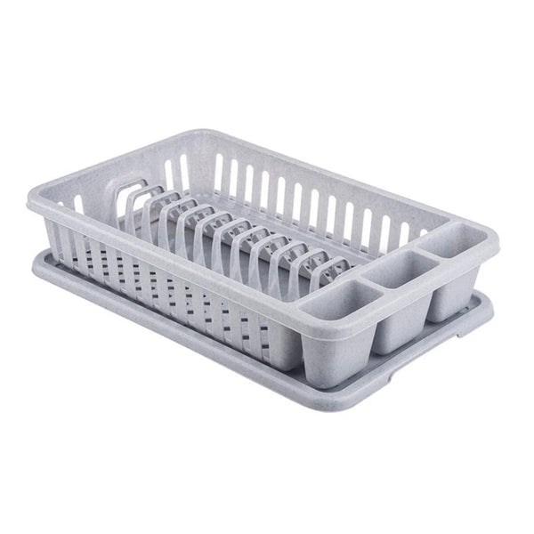 Mașină de spălat vase Curver Lux, gri, dimensiuni compacte, compartiment separat pentru tacâmuri, 173415
