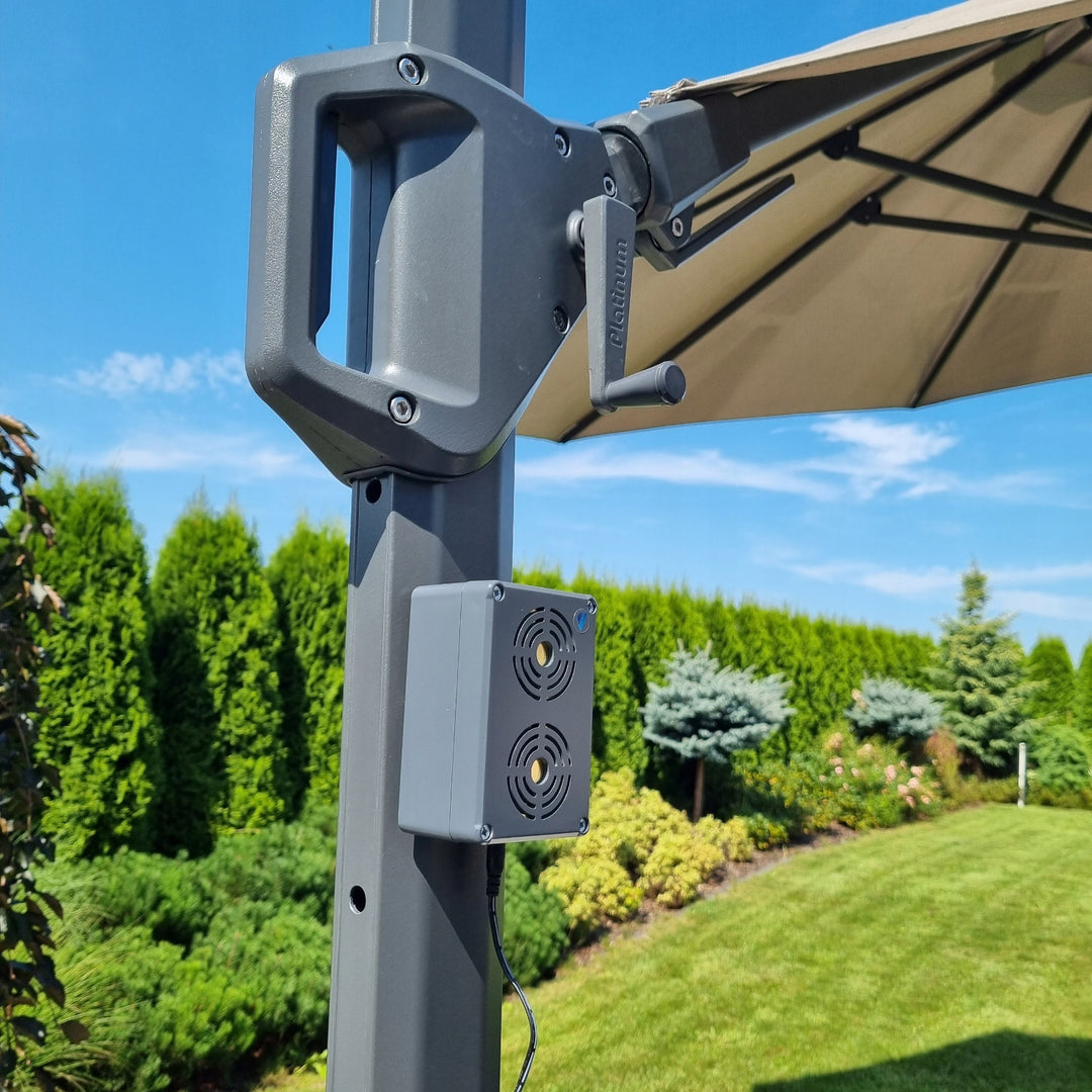 Repelent pentru rozătoare, marten, șobolan, șoarece repelent Viano, generator ultrasonic cu economisire de energie, IP65, Waterpro