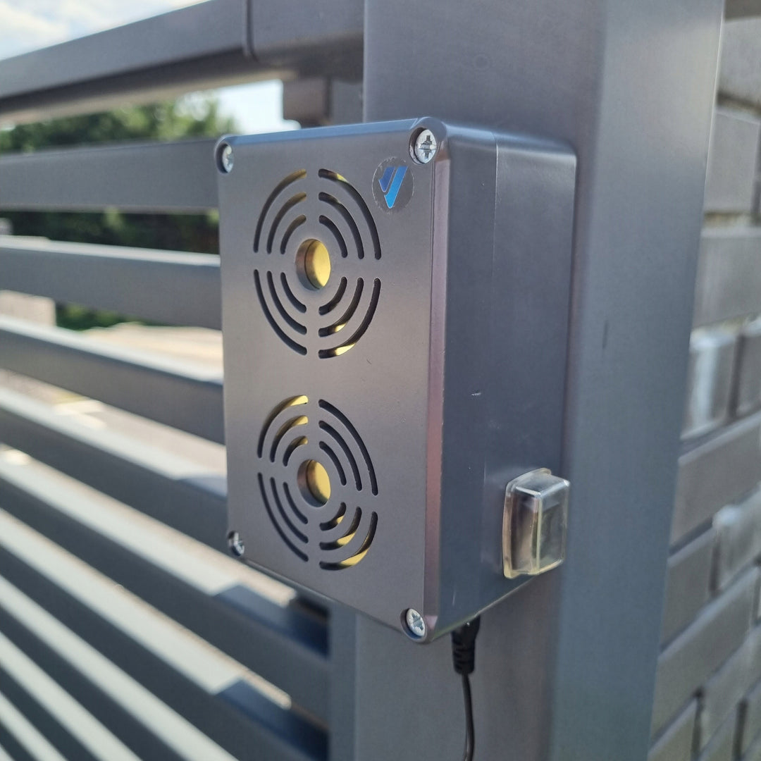 Repelent pentru rozătoare, marten, șobolan, șoarece repelent Viano, generator ultrasonic cu economisire de energie, IP65, Waterpro