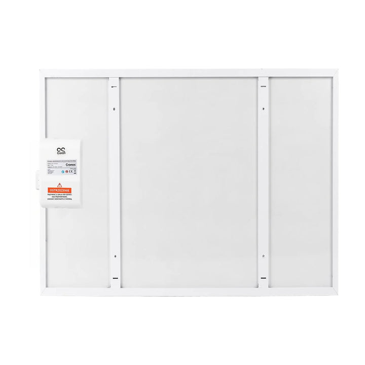 Încălzitor cu infraroșu Cronos, 500W, alb, antialergic, ultra-subțire, suprafață mată, încălzește până la 14m2, Synthelith PRO CRP-500TWP Alb