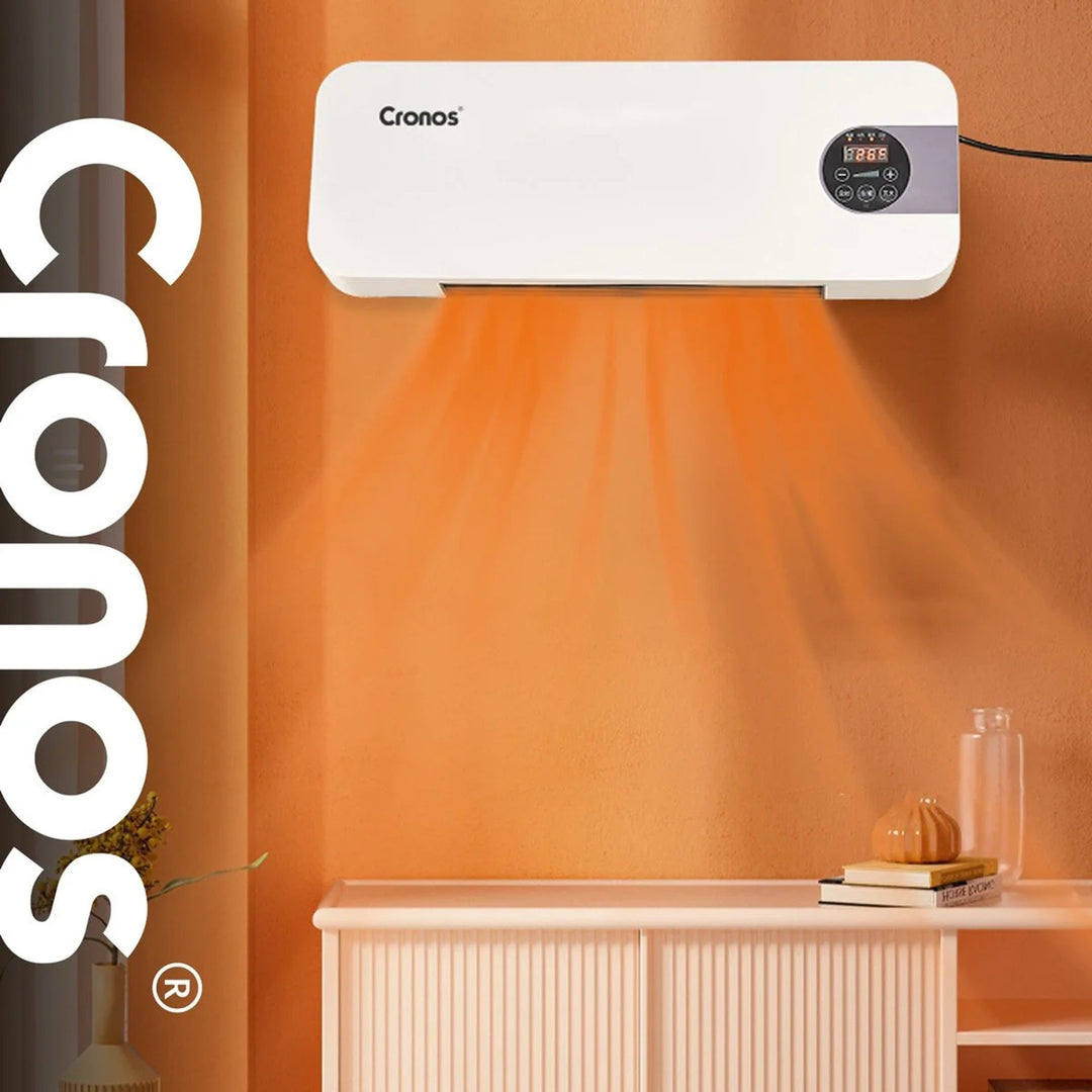Cortină de aer cu ventilator Cronos, 1500W, consum redus de energie, unghi larg de evacuare, telecomandă, HFH-201