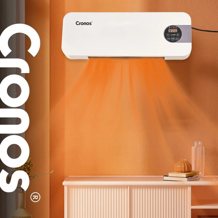 Cortină de aer cu ventilator Cronos, 1500W, consum redus de energie, unghi larg de evacuare, telecomandă, HFH-201