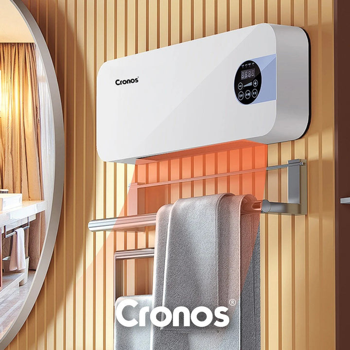 Cortină de aer cu ventilator Cronos, 1500W, consum redus de energie, unghi larg de evacuare, telecomandă, HFH-201