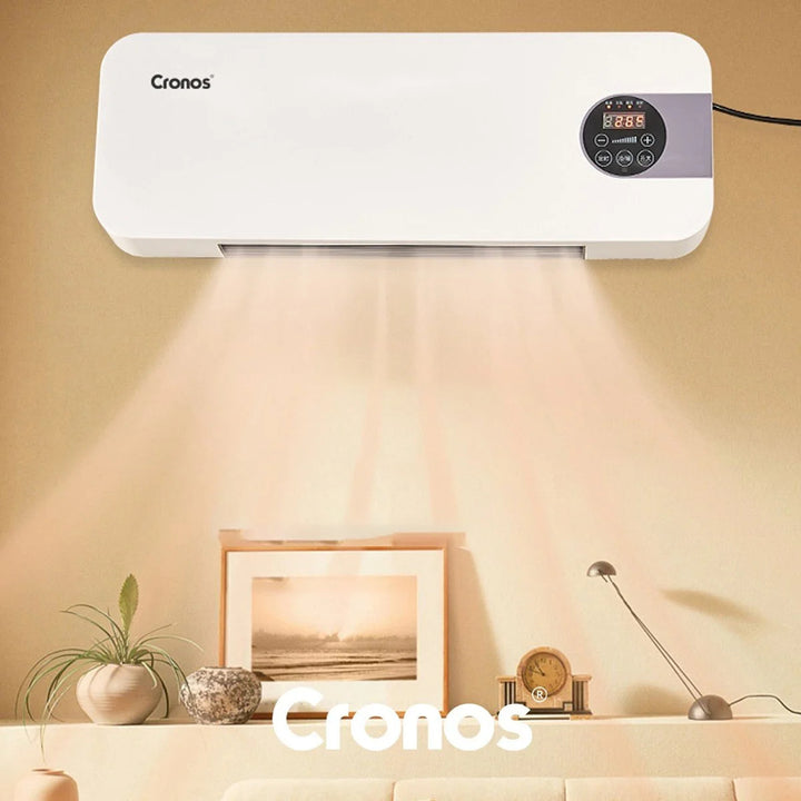Cortină de aer cu ventilator Cronos, 1500W, consum redus de energie, unghi larg de evacuare, telecomandă, HFH-201