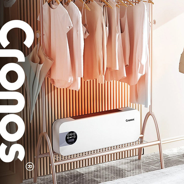 Cortină de aer cu ventilator Cronos, 1500W, consum redus de energie, unghi larg de evacuare, telecomandă, HFH-201