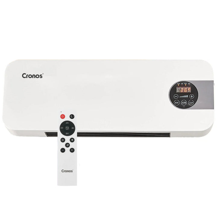 Cortină de aer cu ventilator Cronos, 1500W, consum redus de energie, unghi larg de evacuare, telecomandă, HFH-201
