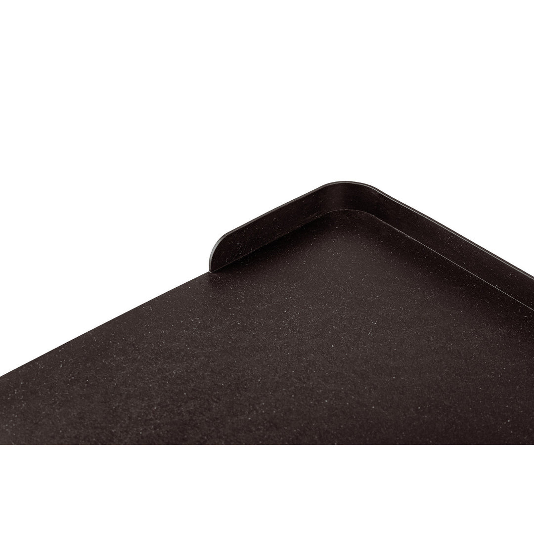 Taburet de bucătărie Practic, silicon, 52,5 x 40,5 cm, negru cosmos, FLEXI L