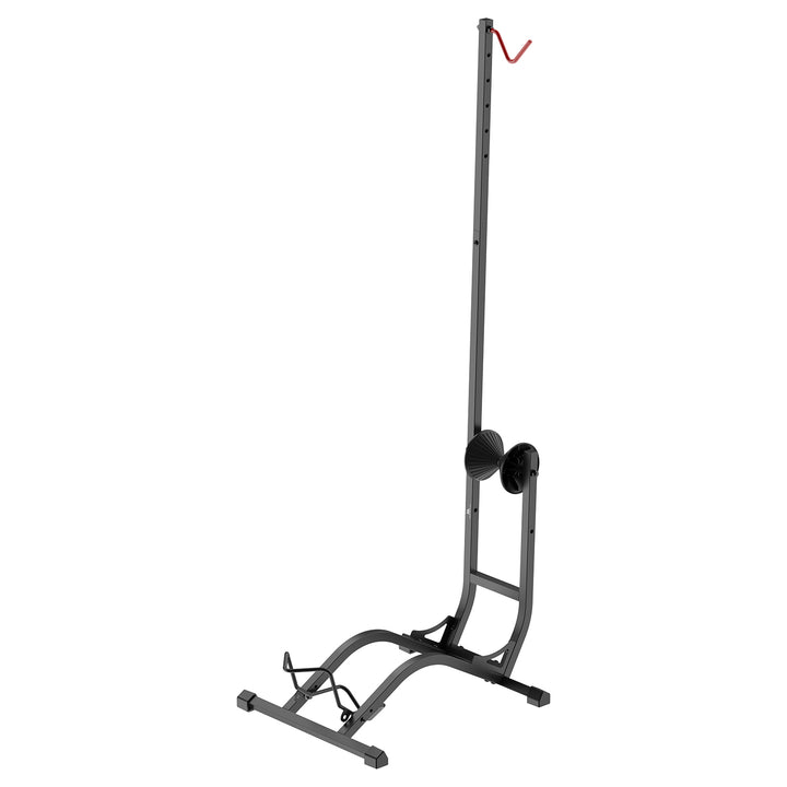 Suport de biciclete de podea Maclean, independent, orizontal/vertical, pentru depozitare, din oțel, sarcină maximă 35 kg, MC-170