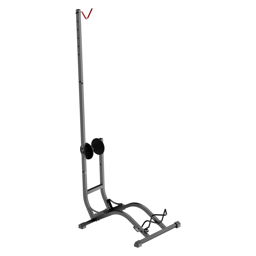 Suport de biciclete de podea Maclean, independent, orizontal/vertical, pentru depozitare, din oțel, sarcină maximă 35 kg, MC-170