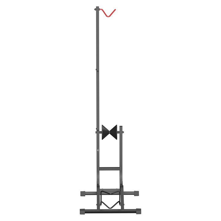 Suport de biciclete de podea Maclean, independent, orizontal/vertical, pentru depozitare, din oțel, sarcină maximă 35 kg, MC-170