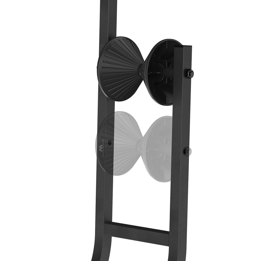 Suport de biciclete de podea Maclean, independent, orizontal/vertical, pentru depozitare, din oțel, sarcină maximă 35 kg, MC-170