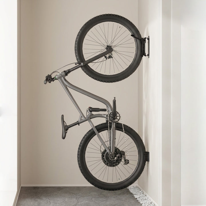 Suport de bicicletă / suport de perete Maclean, sarcină maximă 35 kg, reglare a unghiului de înclinare, oțel, MC-171