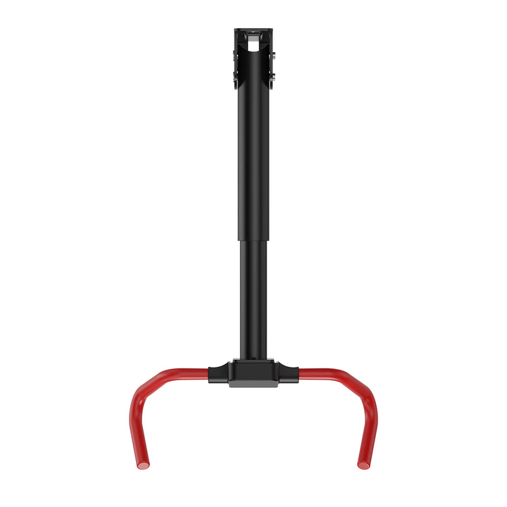 Suport de biciclete / cuier de perete Maclean, orizontal, oțel, sarcină maximă 30 kg, reglare unghi, MC-172