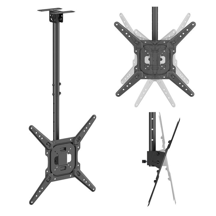Suport / cârlig de tavan pentru televizor Maclean, sarcină maximă 35 kg, 23-55", VESA maxim 400x400, MC-174