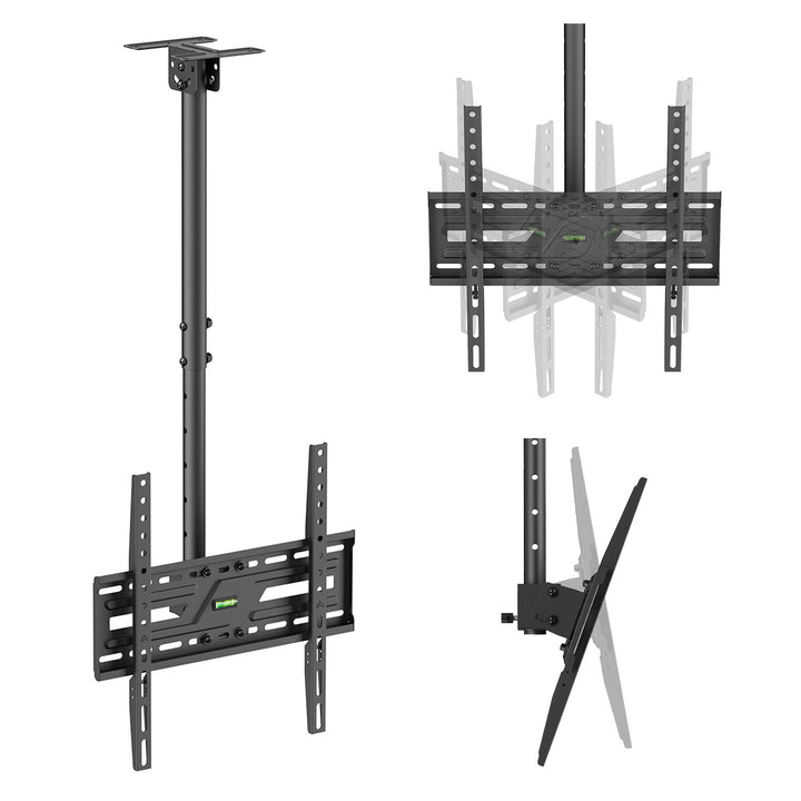 Suport / cârlig de tavan pentru televizor Maclean, sarcină maximă 50 kg, 37-75", VESA maxim 400x400, MC-175