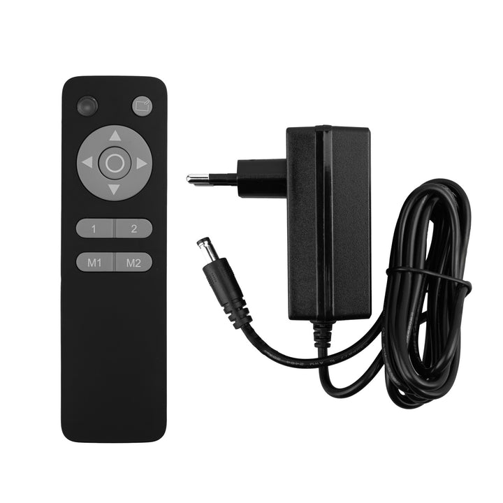 Suport electric pentru televizor Maclean, de tavan, compatibil cu Tuya, VESA max. 800x400, pentru televizoare de 43-86", max. 55 kg, MC-176 T