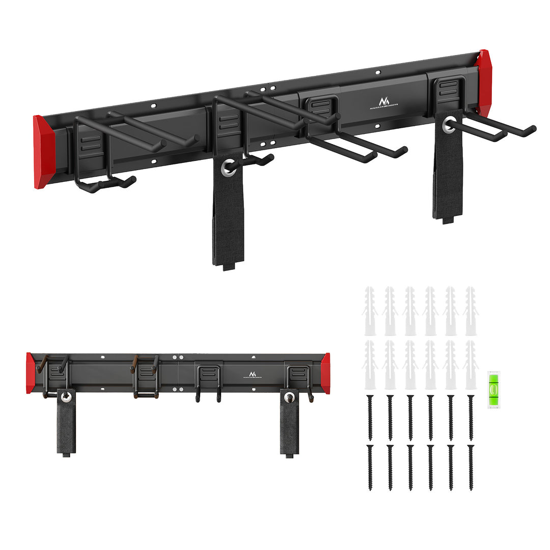 Organizator de perete pentru scule Maclean, din oțel, sarcină maximă 136 kg, lățime 816 mm, MC-178