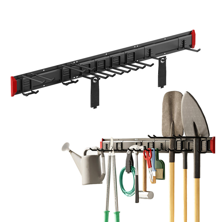 Organizator de perete pentru scule Maclean, din oțel, sarcină maximă 228 kg, lățime 1222 mm, MC-179