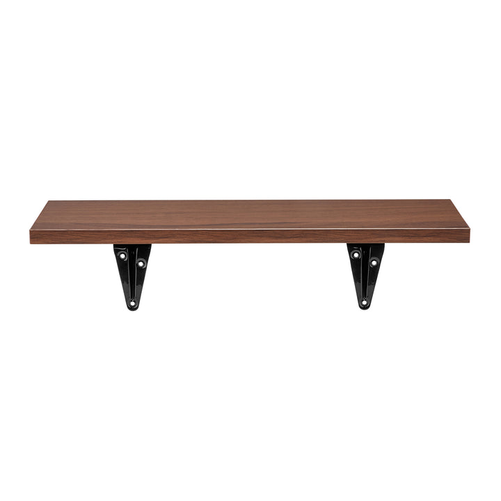 Rafturi de perete Maclean, set de 12 piese, 8kg max, pentru montare pe perete, MC-331