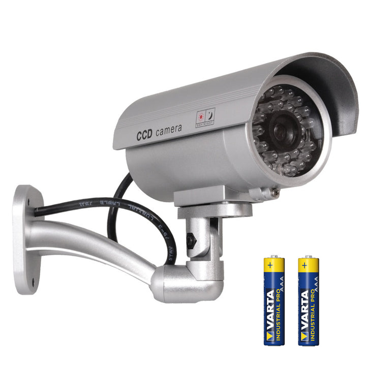 IR9000 S IR LED argint + 2x baterii AAA Varta Industrial