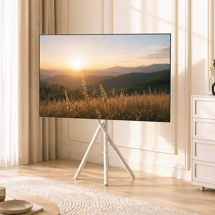 Suport de podea pentru televizor Maclean, 27-55", VESA max. 200x200, max. 60 kg, MC-181 W