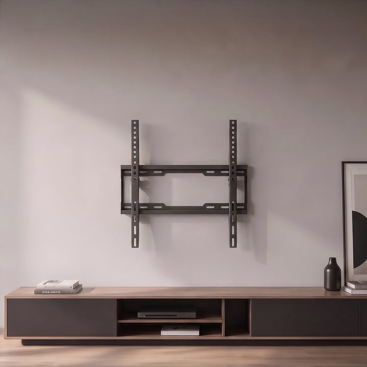 Suport / cârlig pentru televizor Maclean, VESA max. 400x400, 32-75", până la 45 kg, negru, reglare înclinare 0°~-8°, MC-187