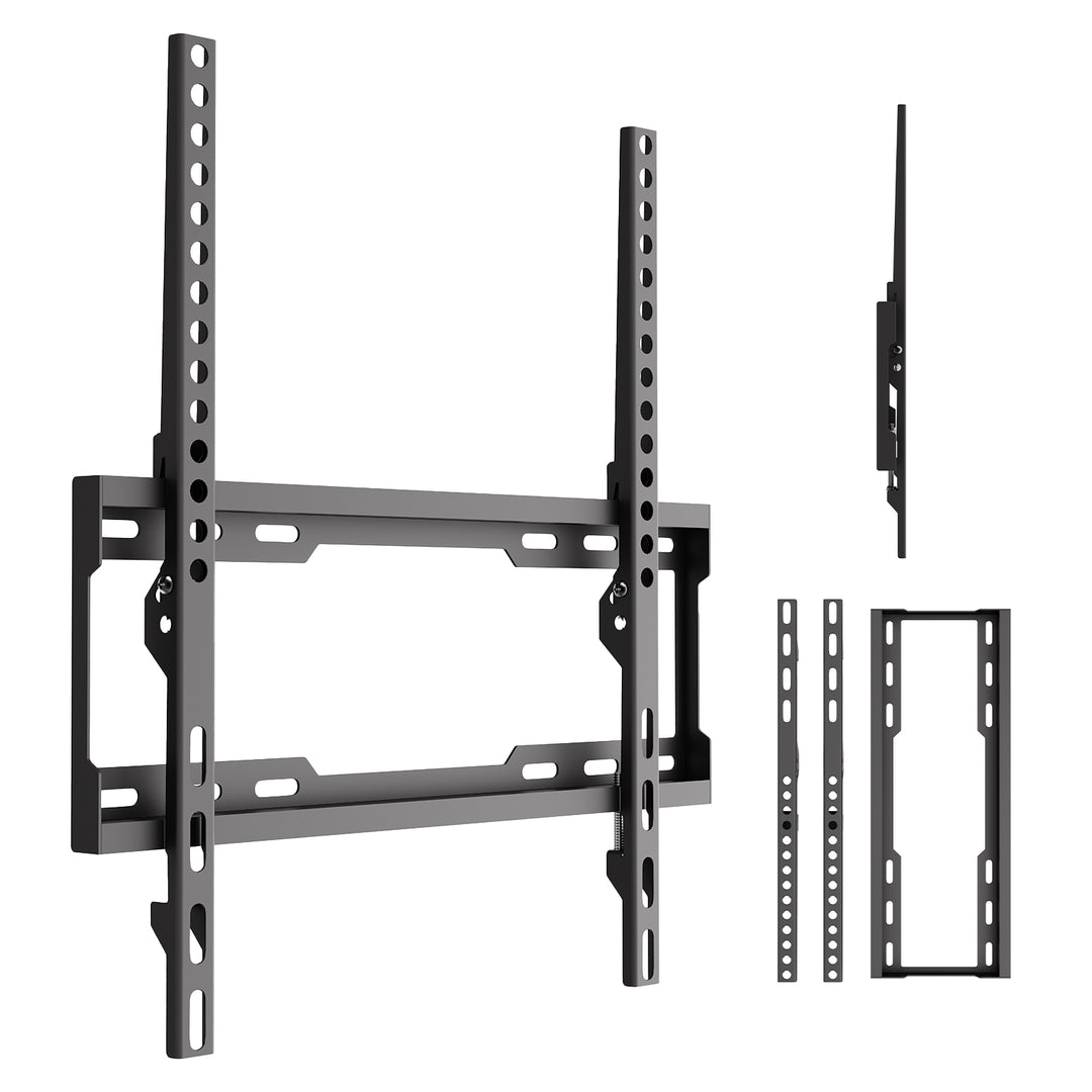 Suport / cârlig pentru televizor Maclean, VESA max. 400x400, 32-75", până la 45 kg, negru, reglare înclinare 0°~-8°, MC-187