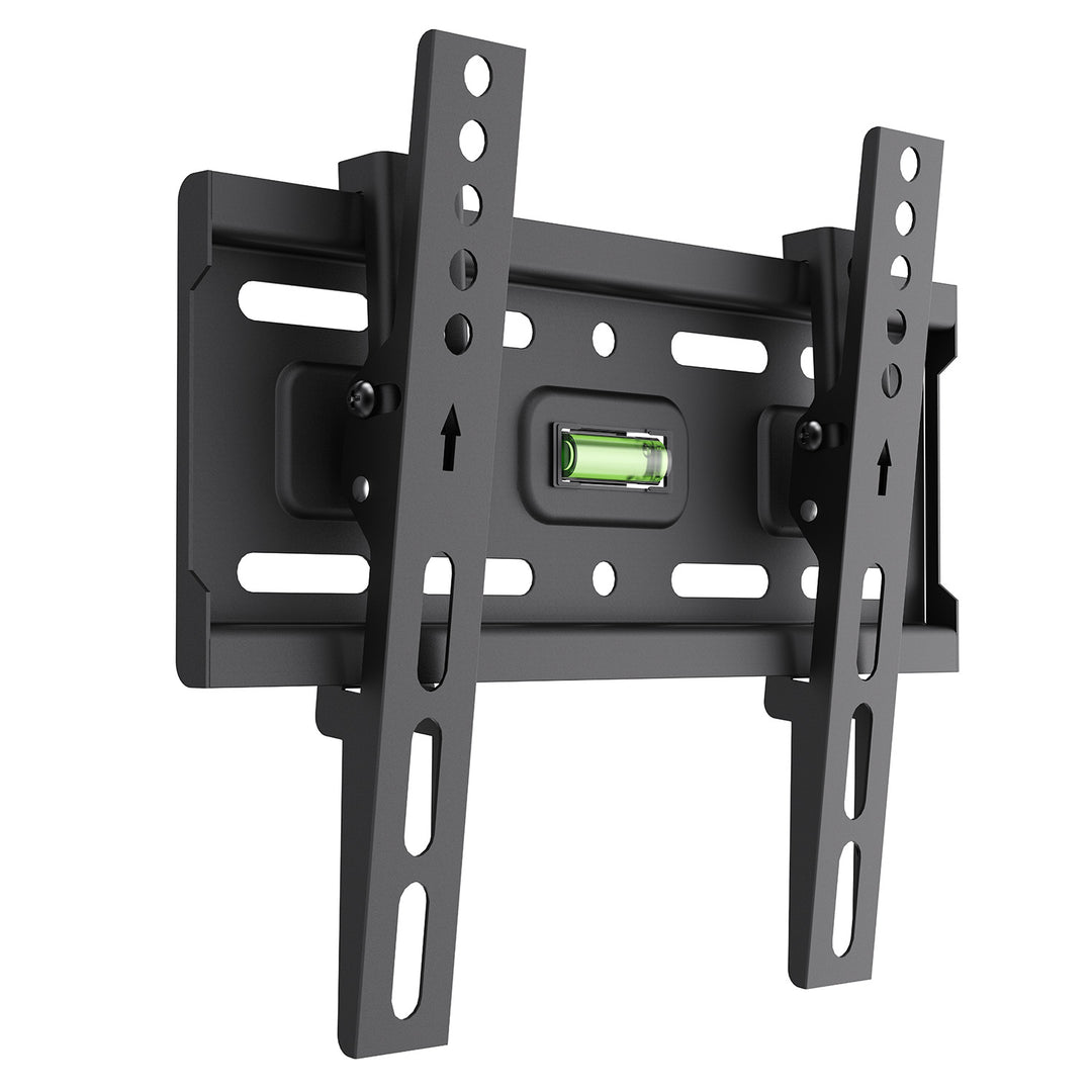 Suport / cârlig pentru televizor Maclean, VESA max. 200x200, 13-43", până la 45 kg, negru, reglare înclinare +2°~-10°, MC-189