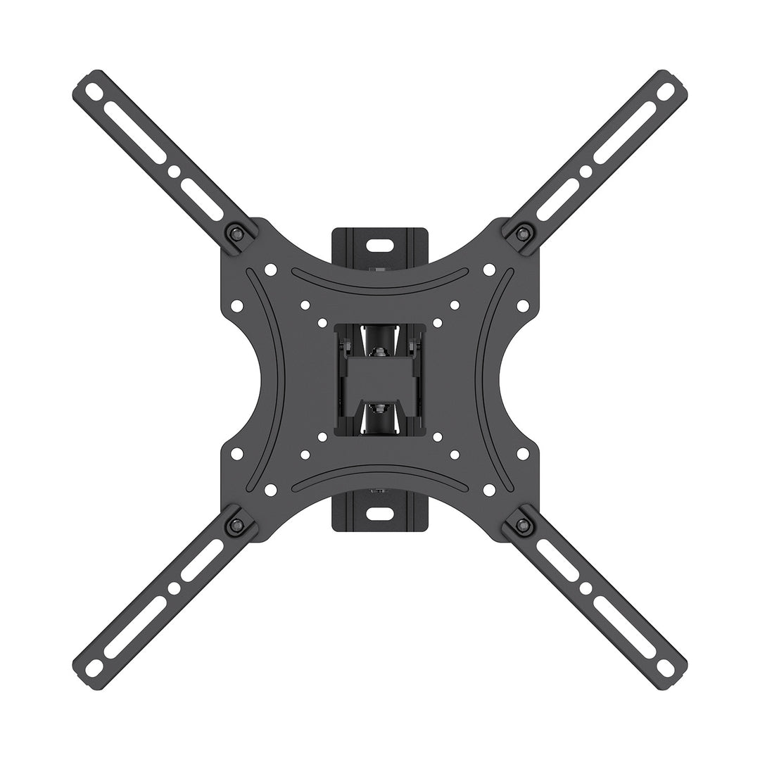 Suport / cârlig pentru televizor Maclean, VESA max. 400x400, 32-55", până la 25 kg, negru, reglabil în înclinare 0°~-15° și în rotire +90°~-90°, MC-190