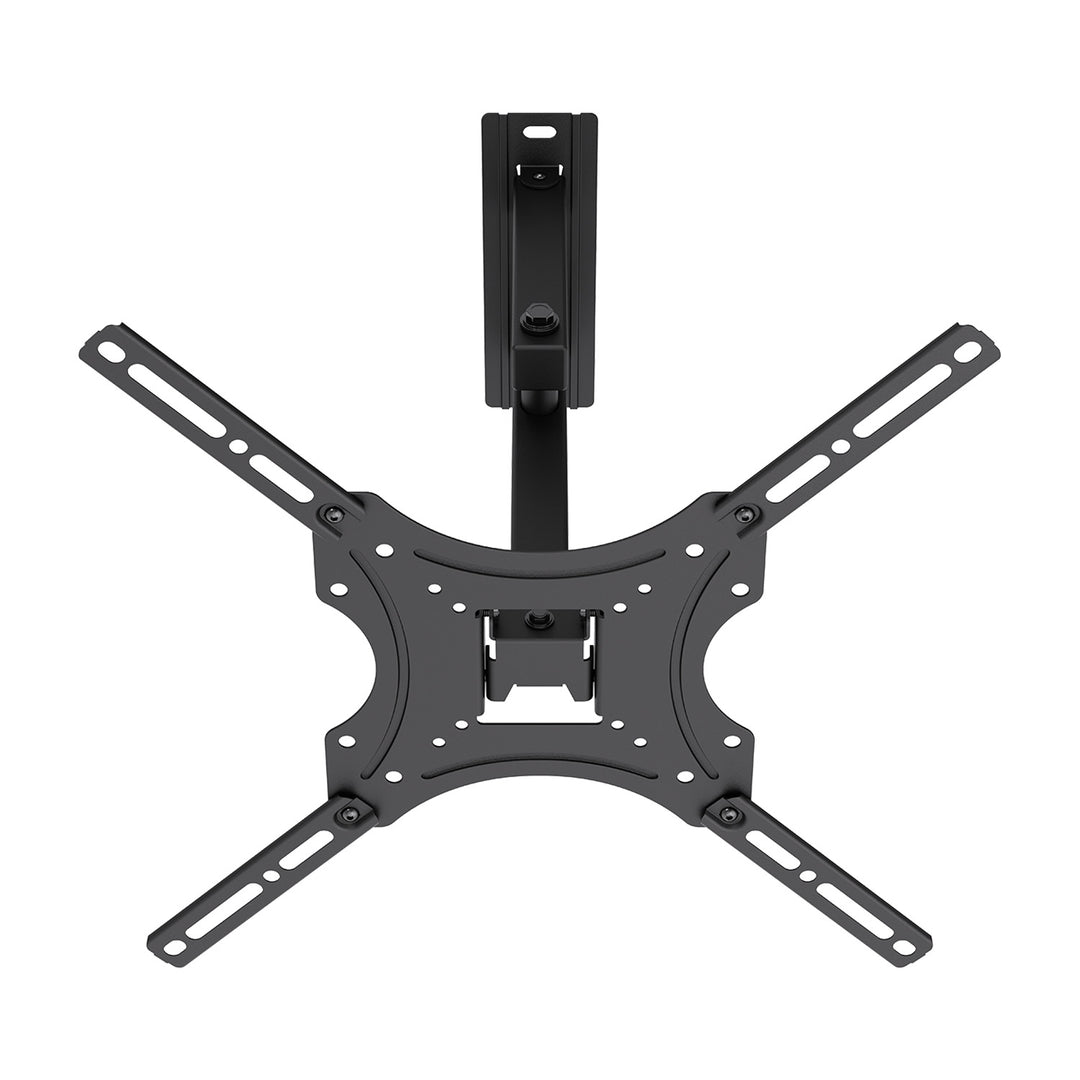 Suport / cârlig pentru televizor Maclean, VESA max. 400x400, 32-55", până la 25 kg, negru, reglabil în înclinare 0°~-15° și în rotire +90°~-90°, MC-190