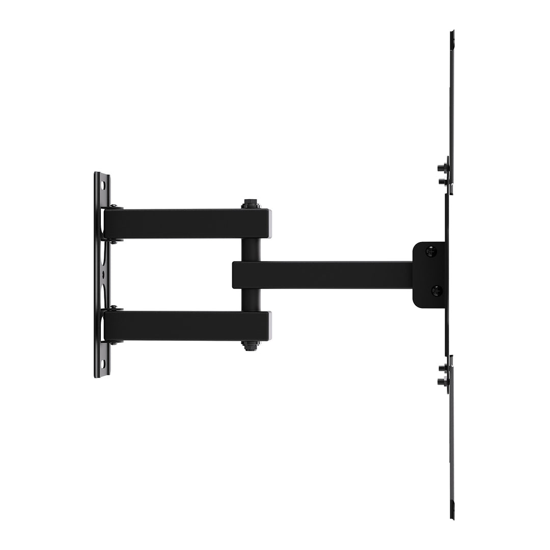 Suport / cârlig pentru televizor Maclean, VESA max. 400x400, 32-55", până la 25 kg, negru, reglabil în înclinare 0°~-15° și în rotire +90°~-90°, MC-190